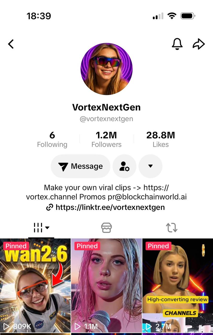 Vortex AI — Premium AI & Web3 Promotion Network